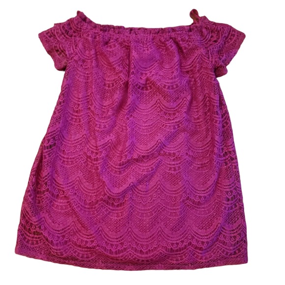 Love Fire Strapless lace shift dress size small - Picture 4 of 5